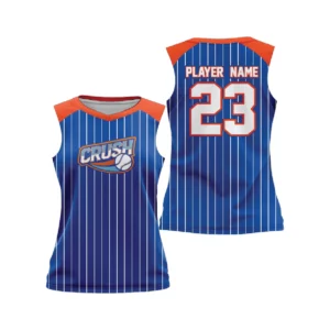 V-Neck Sleeveless Softball Jersey