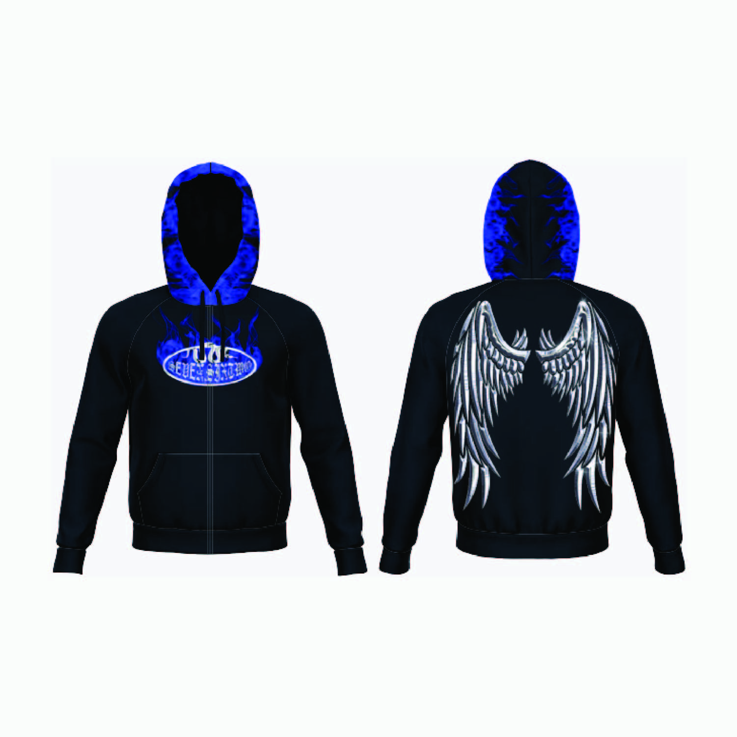 Full-Zip Warm-Up Hoodie | RESTO Athletic