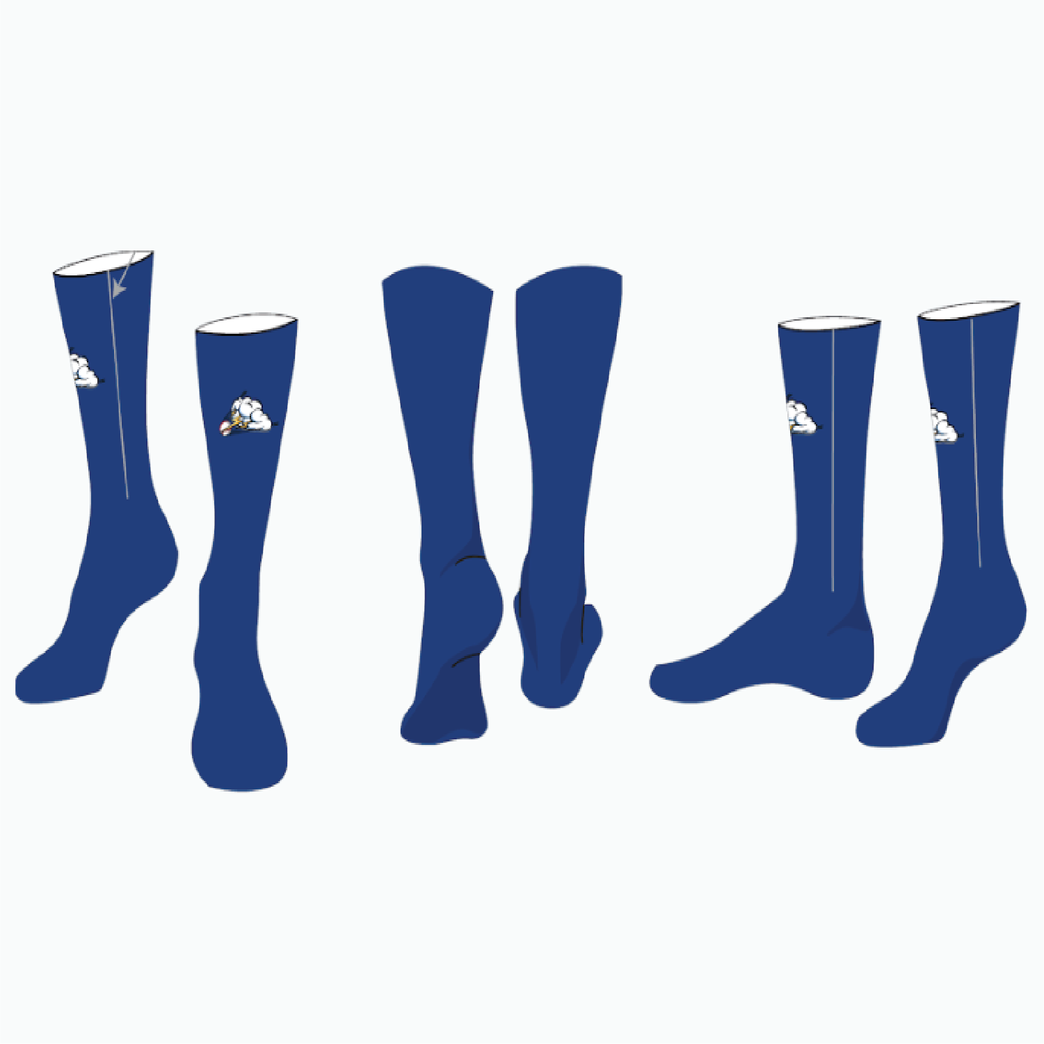 Sublimated Socks 16.5″ | RESTO Athletic
