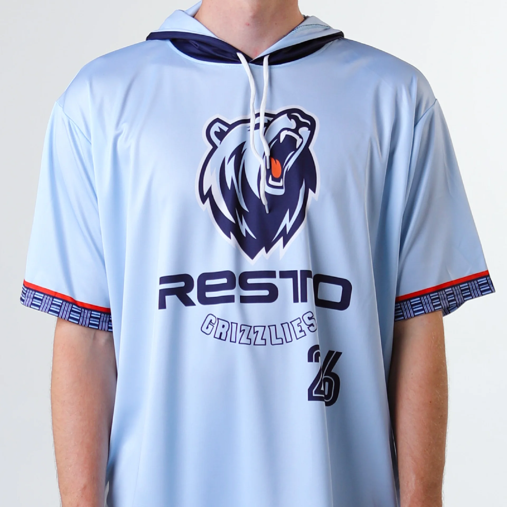 Short Sleeve Hooded Tech Tee thumbnail 3