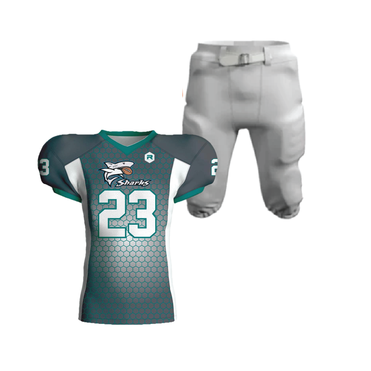 Boulder Basic Jersey with RESTO Classic Integrated Football Pant