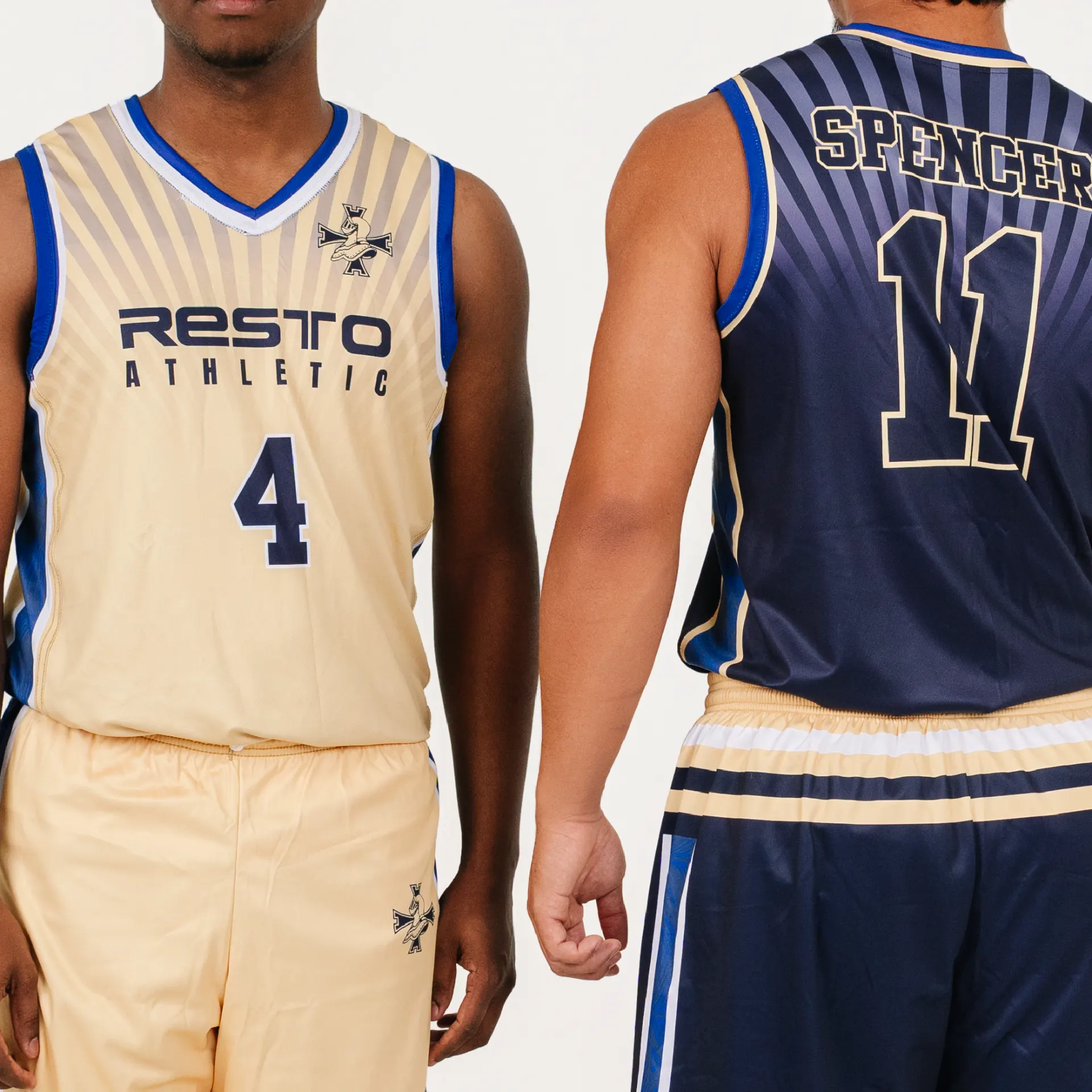 Reversible V-Neck Jersey (Single-Ply) thumbnail 2