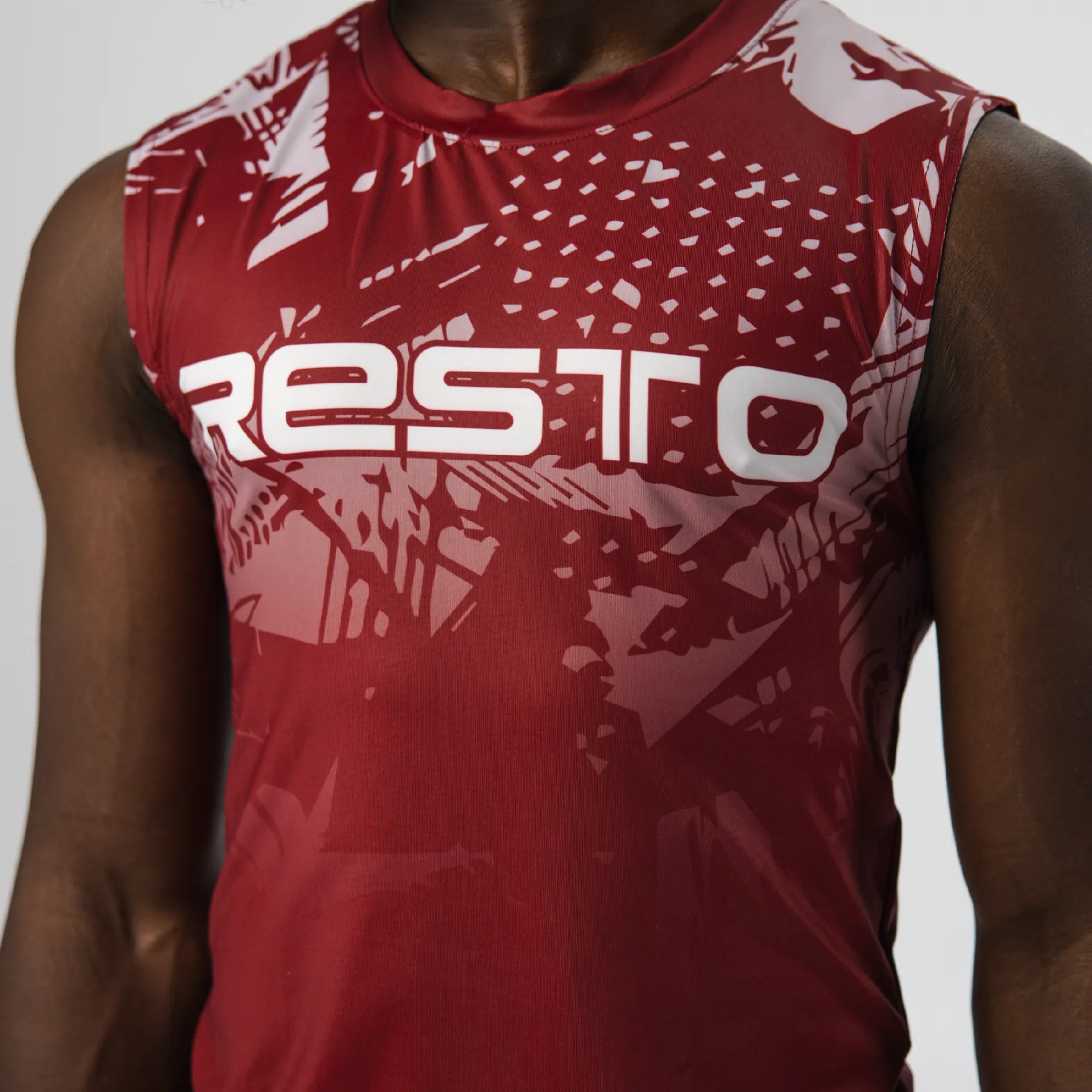 Sleeveless Compression Tee (Men's and Youth) thumbnail 2