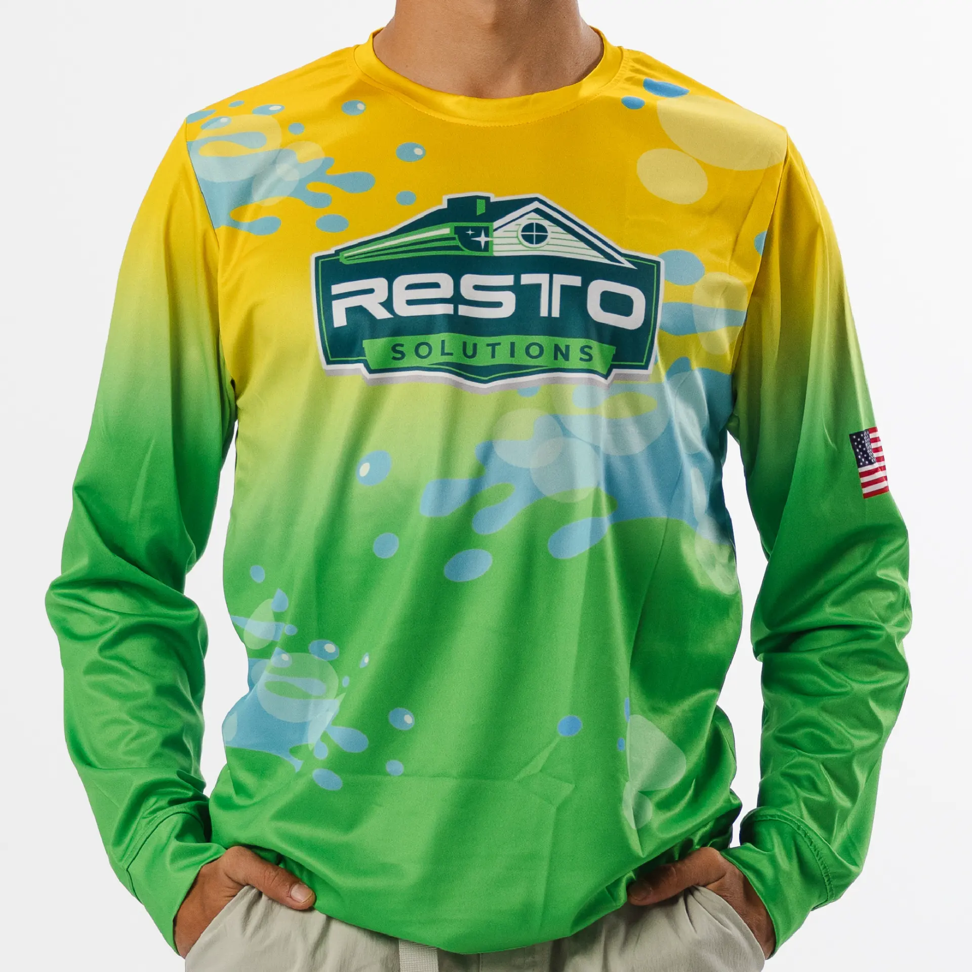 Long Sleeve Tech Tee (Crewneck) thumbnail 3