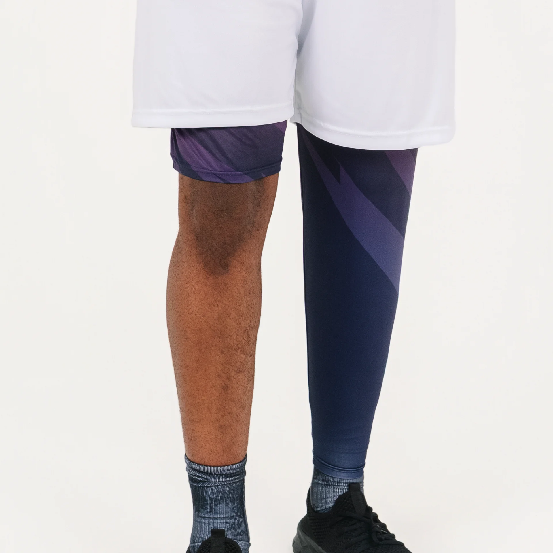 Men's Single-Leg 3/4 Compression Tights thumbnail 2