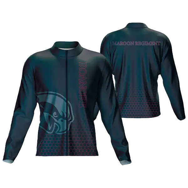 Full-Zip Warm-Up Jacket – Track Collar & Pockets (Men’s, Women’s, Youth)