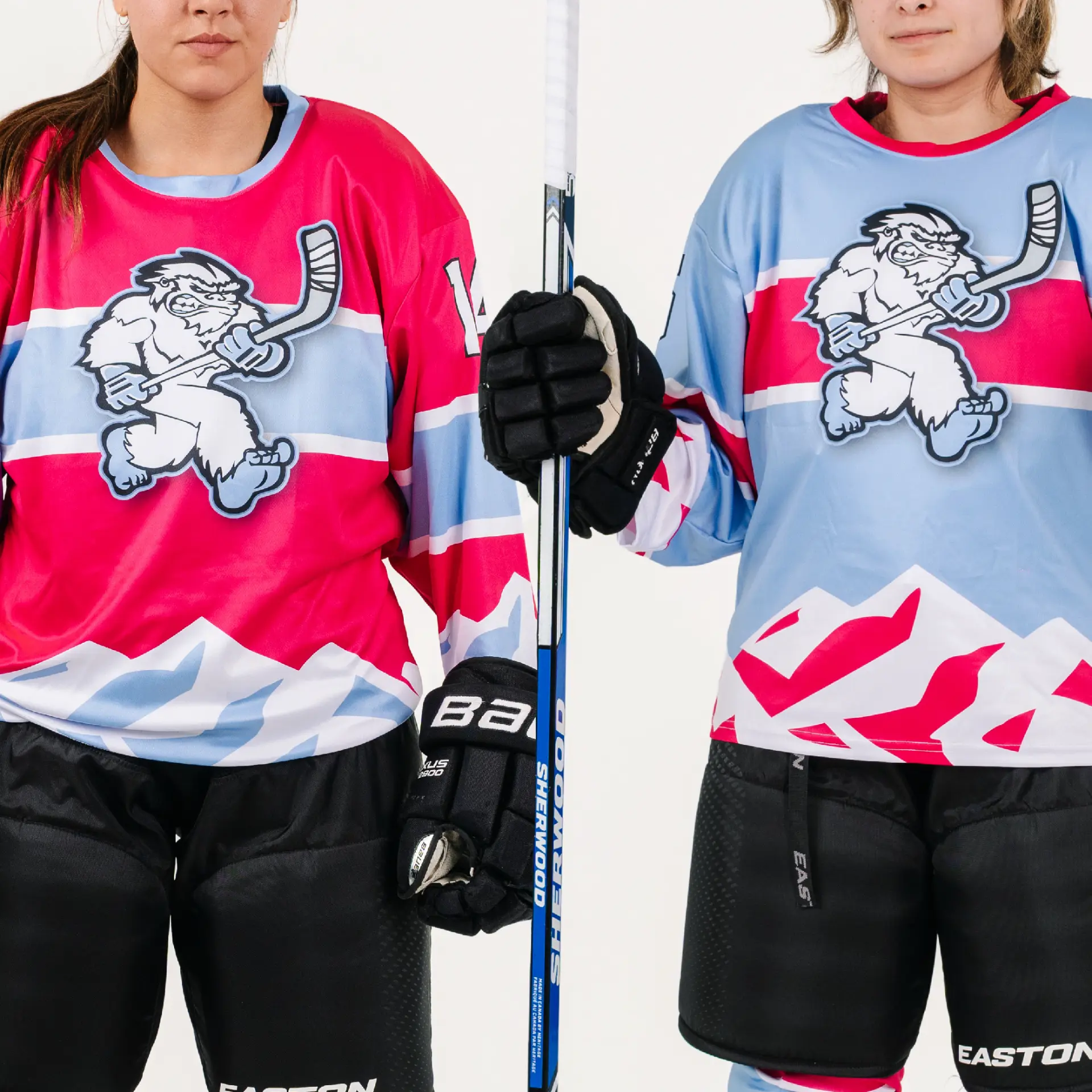Reversible Hockey Jersey - Double-Ply Yoked thumbnail 2