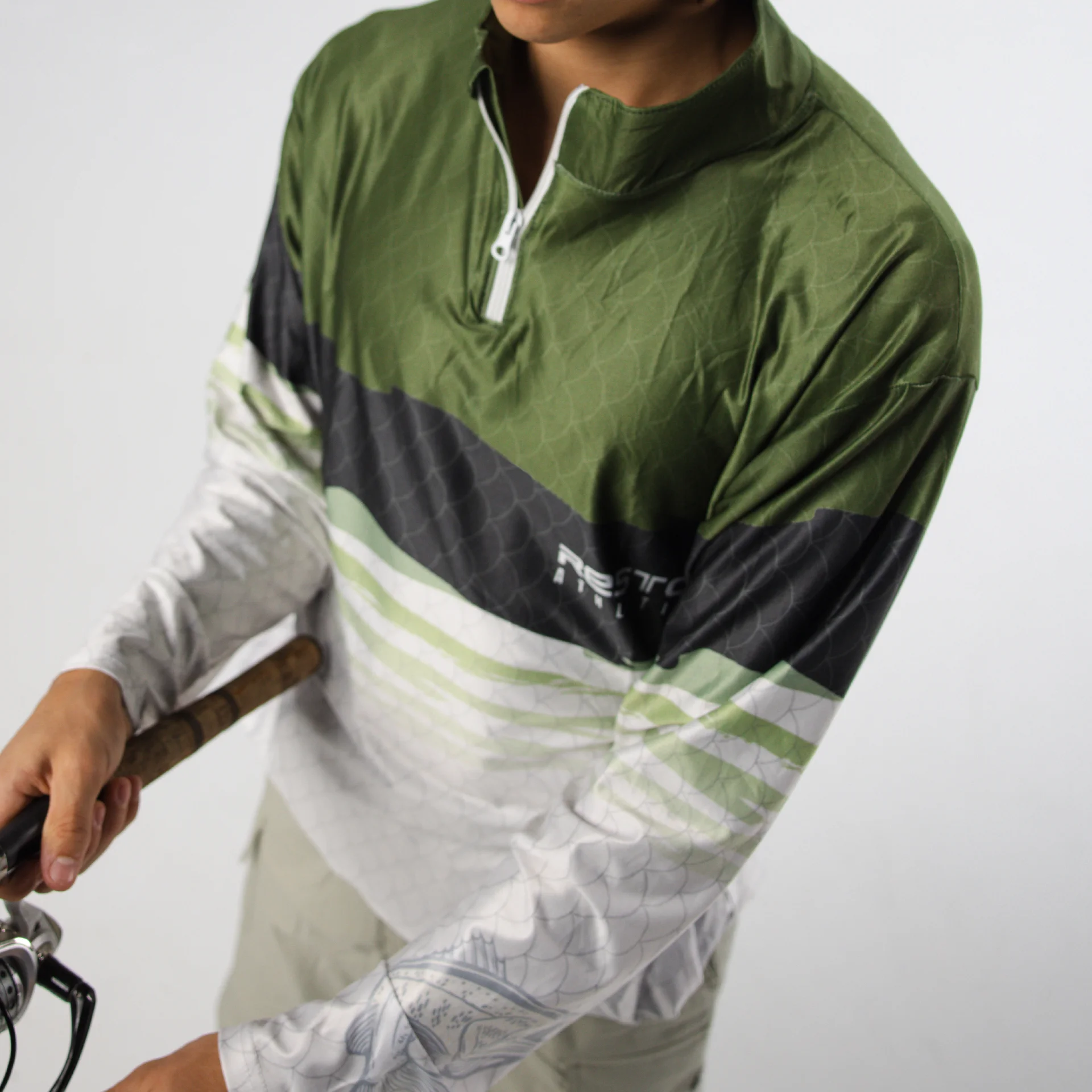 Fishing Long Sleeve 1/4 Zip (Men's, Women's, Youth) thumbnail 2