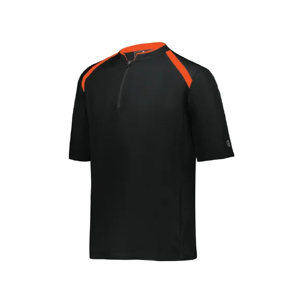 black/orange