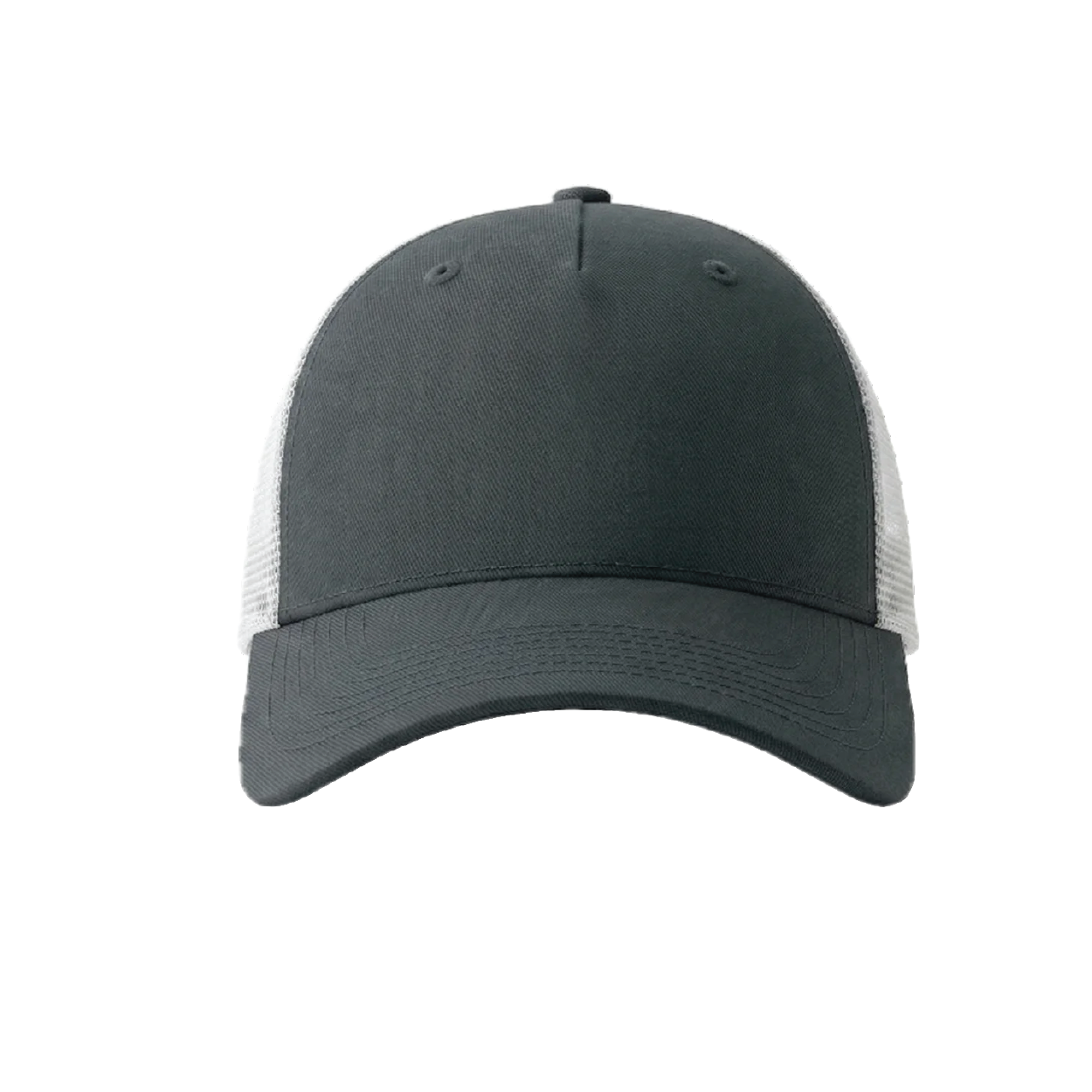(bill/crown/mesh-back):-oxford/oxford/white